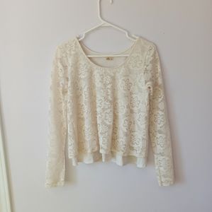 Hollister Lace Shirt